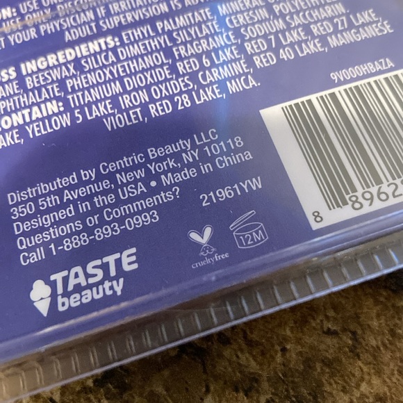 Taste Beauty Rebel Girls 6 Flavored Lip Glosses - Picture 4 of 4